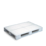 Palette plastique 1200 x 800 hygiénique avec renforts métalliques Palette plastique 1200 x 800 hygiénique avec renforts métalliques