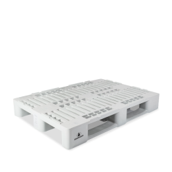 Palette plastique 1200 x 800 hygiénique H1 de qualité alimentaire