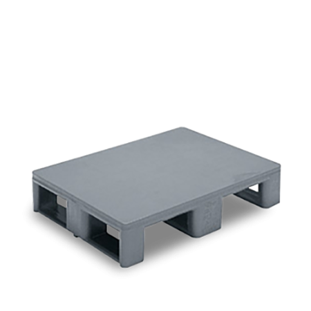 Demi-palette plastique 800 x 600 hygiénique pleine pour contact alimentaire Demi-palette plastique 800 x 600 hygiénique pleine pour contact alimentaire