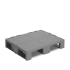 Demi-palette plastique 800 x 600 hygiénique pleine pour contact alimentaire Demi-palette plastique 800 x 600 hygiénique pleine pour contact alimentaire