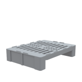 Demi-palette plastique H2 800 x 600 hygiénique pleine Demi-palette plastique H2 800 x 600 hygiénique pleine