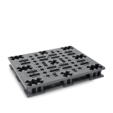 Palette plastique 1200 x 1000 emboîtable pour exportation et stockage Palette plastique 1200 x 1000 emboîtable pour exportation et stockage