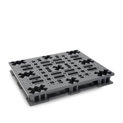 Palette plastique 1200 x 1000 emboîtable pour exportation et stockage