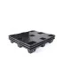 Palette plastique 1200x1000 one-way pleine pour exportation Palette plastique 1200x1000 one-way pleine pour exportation