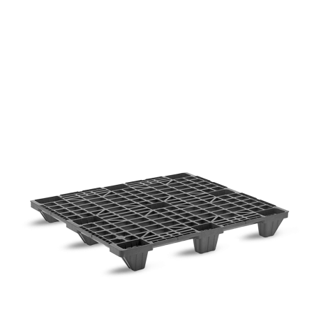Palette plastique 1200x1000 perdue industrielle ajourée