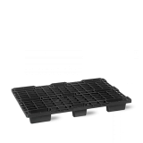 Palette plastique 1200x800 export ajourée en PEHD Palette plastique 1200x800 export ajourée en PEHD