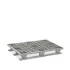 Palette plastique 1200x800 one-way ajourée pour export Palette plastique 1200x800 one-way ajourée pour export