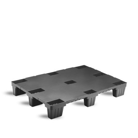 Palette plastique 1200x800 pleine pour l'exportation Palette plastique 1200x800 pleine pour l'exportation