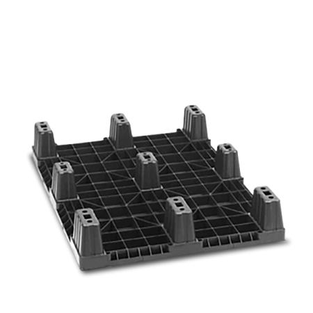 Palette plastique 1200x800 pleine pour l'exportation Palette plastique 1200x800 pleine pour l'exportation