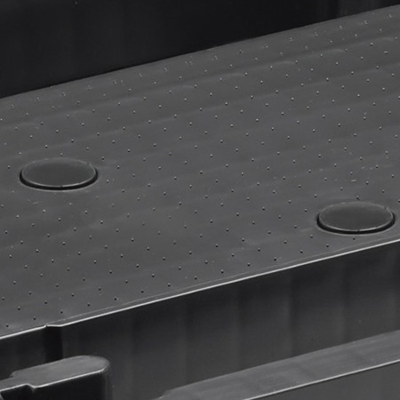 Palette plastique 1200x800 pleine pour l'exportation Palette plastique 1200x800 pleine pour l'exportation