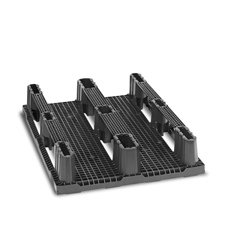 Palette plastique 1200x800 pleine pour l'exportation Palette plastique 1200x800 pleine pour l'exportation