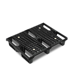 Demi-palette plastique 800 x 600 en PEHD pour l'exportation