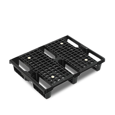 Demi-palette plastique 800 x 600 en PEHD pour l'exportation Demi-palette plastique 800 x 600 en PEHD pour l'exportation