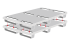 Demi-palette plastique 800 x 600 en PEHD pour l'exportation Demi-palette plastique 800 x 600 en PEHD pour l'exportation