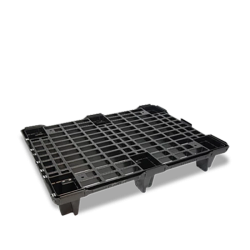 Demi-palette plastique 800x600 perdue pour l'export