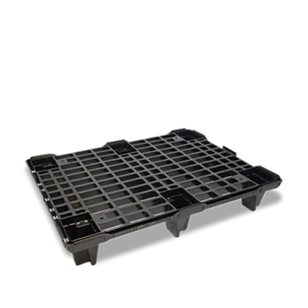 Demi-palette plastique 800x600 perdue pour l'export Demi-palette plastique 800x600 perdue pour l'export
