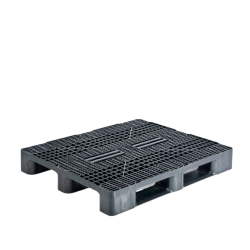 Palette plastique 1200 x 1000 perdue lourde ajourée pour export