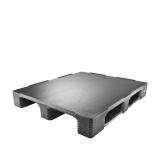 Palette plastique 1200 x 1000 pleine régénérée pour stockage industriel Palette plastique 1200 x 1000 pleine régénérée pour stockage industriel