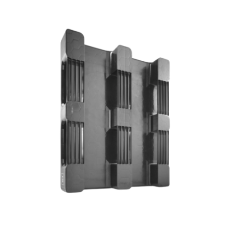 Palette plastique 1200 x 1000 pleine régénérée pour stockage industriel Palette plastique 1200 x 1000 pleine régénérée pour stockage industriel