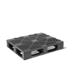 Palette plastique 1200x1000 ajourée très robuste pour industrie