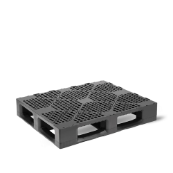 Palette plastique 1200x1000 ajourée très robuste pour industrie