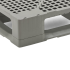 Palette plastique 1200x1000 ajourée très robuste pour industrie Palette plastique 1200x1000 ajourée très robuste pour industrie