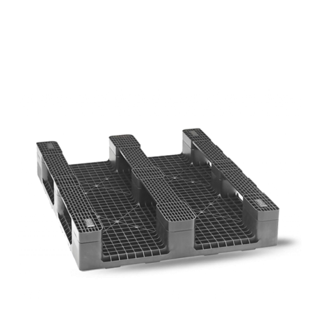 Palette plastique 1200x1000 ajourée très robuste pour industrie Palette plastique 1200x1000 ajourée très robuste pour industrie