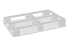 Palette plastique 1200x1000 ajourée très robuste pour industrie Palette plastique 1200x1000 ajourée très robuste pour industrie