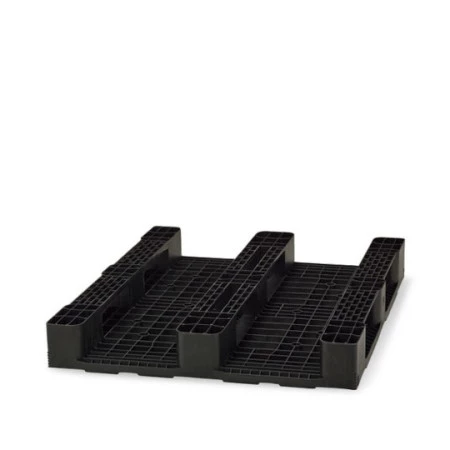Palette plastique 1200x1000 industrielle ajourée multi-applications Palette plastique 1200x1000 industrielle ajourée multi-applications