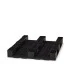 Palette plastique 1200x1000 industrielle ajourée multi-applications Palette plastique 1200x1000 industrielle ajourée multi-applications
