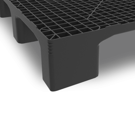 Palette plastique 1200x1000 industrielle ajourée multi-rotations Palette plastique 1200x1000 industrielle ajourée multi-rotations