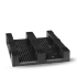 Palette plastique 1200x1000 industrielle ajourée multi-rotations Palette plastique 1200x1000 industrielle ajourée multi-rotations