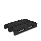 Palette plastique 1200 x 800 Europe ESD antistatique Palette plastique 1200 x 800 Europe ESD antistatique
