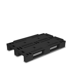 Palette plastique 1200 x 800 Europe ESD antistatique