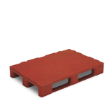 Palette plastique 1200 x 800 industrielle renforcée en PEHD Palette plastique 1200 x 800 industrielle renforcée en PEHD