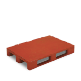 Palette plastique 1200 x 800 pleine industrielle robuste en PEHD Palette plastique 1200 x 800 pleine industrielle robuste en PEHD