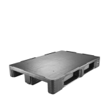 Palette plastique 1200 x 800 pleine régénérée pour stockage industriel Palette plastique 1200 x 800 pleine régénérée pour stockage industriel