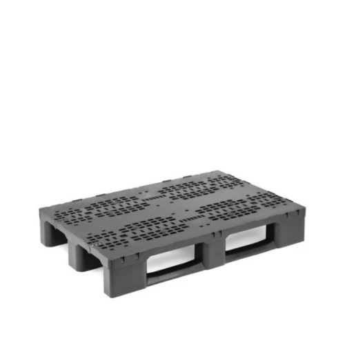 Palette plastique 1200 x 800 renforcée pour circuits logistiques