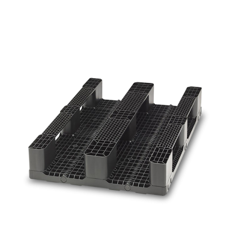 Palette plastique 1200 x 800 renforcée pour circuits logistiques Palette plastique 1200 x 800 renforcée pour circuits logistiques