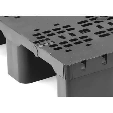 Palette plastique 1200 x 800 renforcée pour circuits logistiques Palette plastique 1200 x 800 renforcée pour circuits logistiques