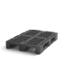Palette plastique 1200x800 lourde pleine pour transport et stockage Palette plastique 1200x800 lourde pleine pour transport et stockage