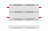 Palette plastique 1200x800 renforcée pour circuits logistiques