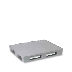 Palette plastique 1200x1000 lourde vierge pleine pour charges lourdes