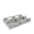 Palette plastique 1200x800 hygiénique pleine à semelles Palette plastique 1200x800 hygiénique pleine à semelles