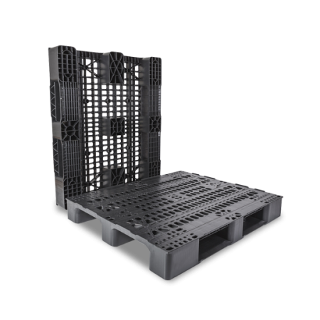 Palette plastique 1200 x 1000 ajourée pour distribution et production Palette plastique 1200 x 1000 ajourée pour distribution et production