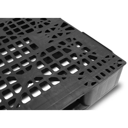Palette plastique 1200 x 1000 ajourée pour distribution et production Palette plastique 1200 x 1000 ajourée pour distribution et production