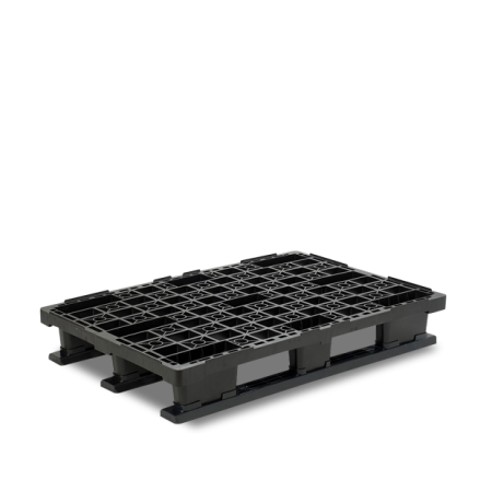 Palette plastique 1200 x 1000 ergonomique ajourée pour export