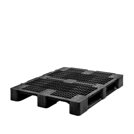 Palette plastique 1200 x 1000 perdue médium ajourée pour export Palette plastique 1200 x 1000 perdue médium ajourée pour export