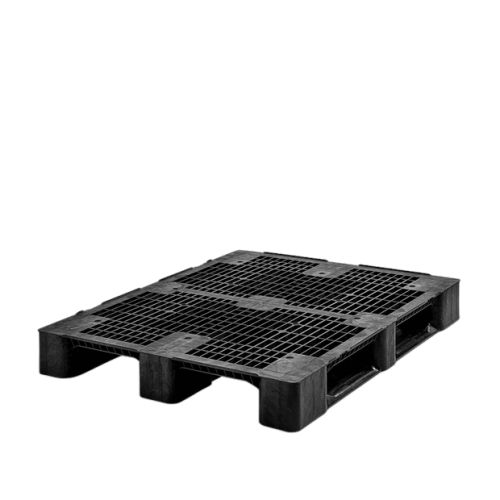 Palette plastique 1200 x 1000 perdue médium ajourée pour export