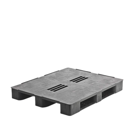Palette plastique 1200 x 1000 perdue médium pleine pour export Palette plastique 1200 x 1000 perdue médium pleine pour export